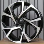 Diski R17 5×114.3 J7 ET45 RACINGLINE FE132 TOYOTA Black Polished