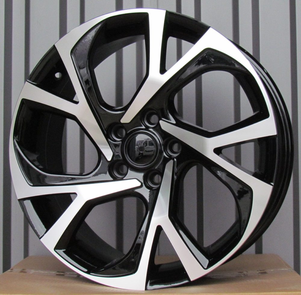 Diski R17 5x114.3 J7 ET45 RACINGLINE FE132 TOYOTA Black Polished