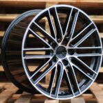 Diski R20 5×130 J11 ET60 RACINGLINE B1274 PORCHE Black Polished (Rear+Front)