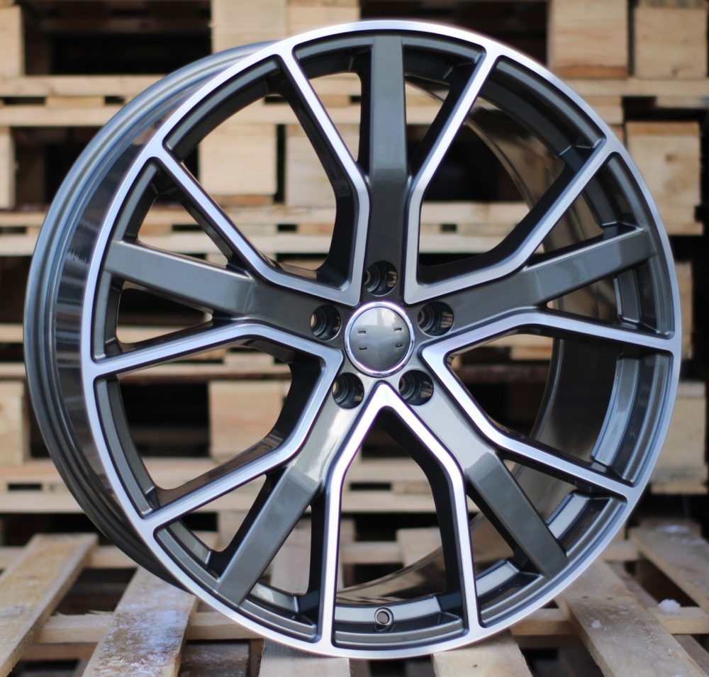 Diski R19 5x112 J8.5 ET40 RACINGLINE B5131 AUDI Grey Polished