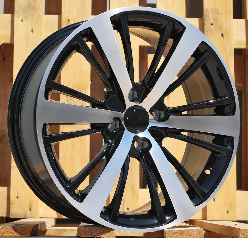 Diski R18 4x108 J7.5 ET25 RACINGLINE LU451 PEUGEOT Black Polished