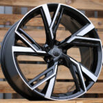 Diski R17 5×112 J7.5 ET40 RACINGLINE B1571 AUDI Black Polished