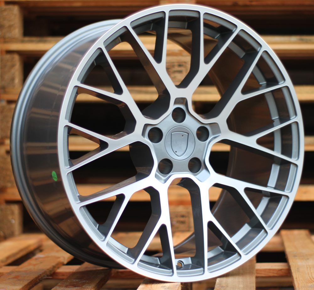 Diski R20 5x112 J10 ET19 RACINGLINE BK998 PORCHE Grey Polished (Rear+Front)