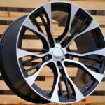 Diski R21 5×120 J10 ET40 RACINGLINE BK851 BMW Black Polished (Rear+Front)