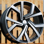 Diski R15 5×100 J6 ET38 RACINGLINE B1154 VW Black Polished