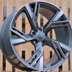 Diski R18 5×112 J8 ET39 RACINGLINE B1571 AUDI Grey Polished