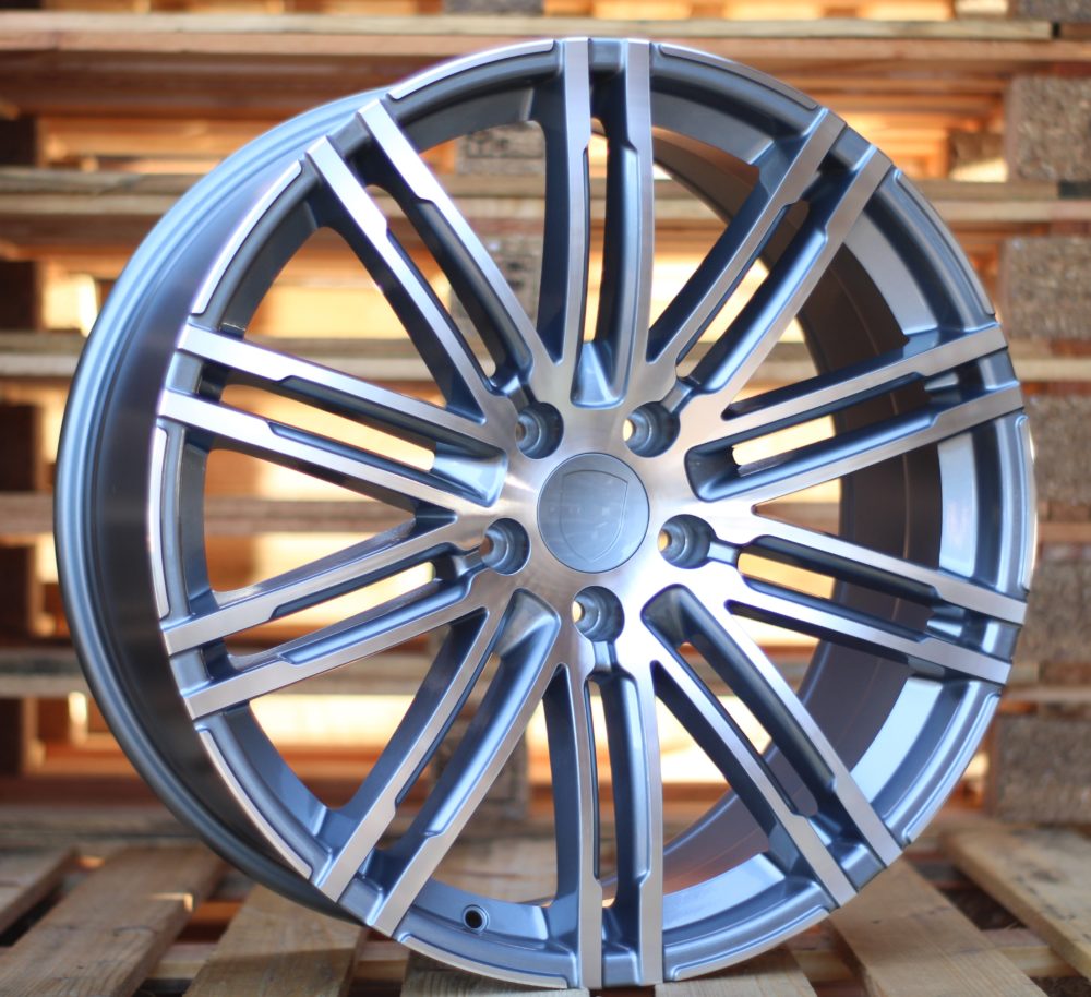 Diski R20 5x130 J9.5 ET47 RACINGLINE B1026 PORCHE Grey Polished