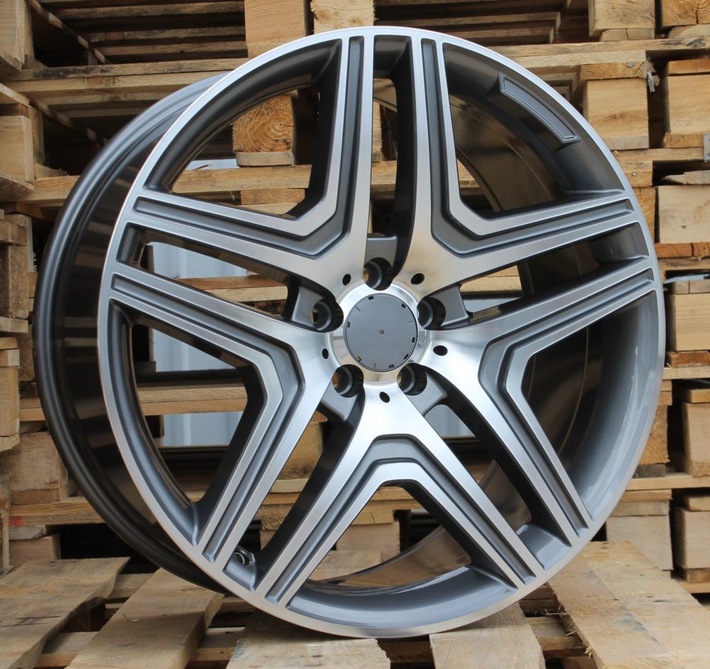 Diski R16 5x112 J7.5 ET38 RACINGLINE BK206 MERCEDES Grey Polished