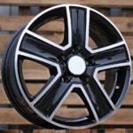 Diski R15 5×130 J6.5 ET50 RACINGLINE BK473 MERCEDES Black Polished