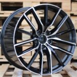 Diski R21 5×120 J10.5 ET40 RACINGLINE H5032 BMW Black Polished (Rear+Front)