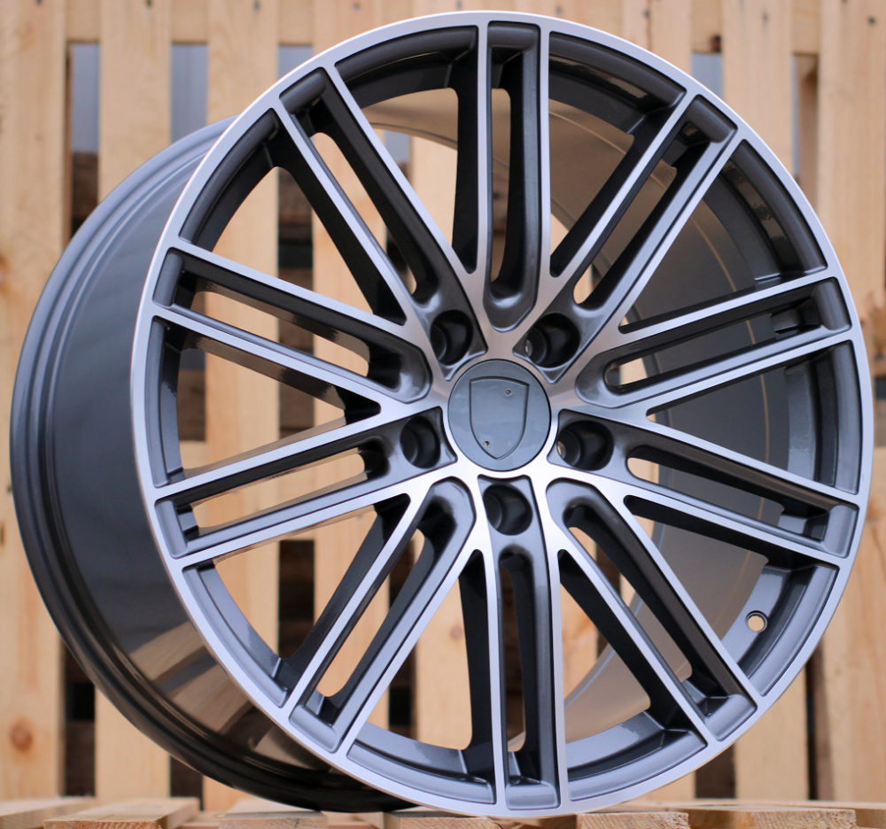 Diski R20 5x130 J11 ET60 RACINGLINE B1274 PORCHE Grey Polished (Rear+Front)