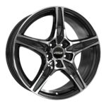 Diski R17 5×114.3 J7 ET38 Venue VL5 Black Polish