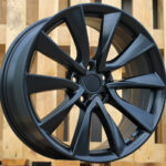 Diski R19 5×114.3 J8.5 ET40 RACINGLINE B2046 TESLA Black Half Matt