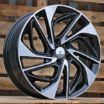 Diski R16 5×114.3 J6.5 ET45 RACINGLINE B5518 HYUNDAI Black Polished