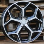 Diski R18 5×112 J7.5 ET51 RACINGLINE L1623 BMW Black Polished