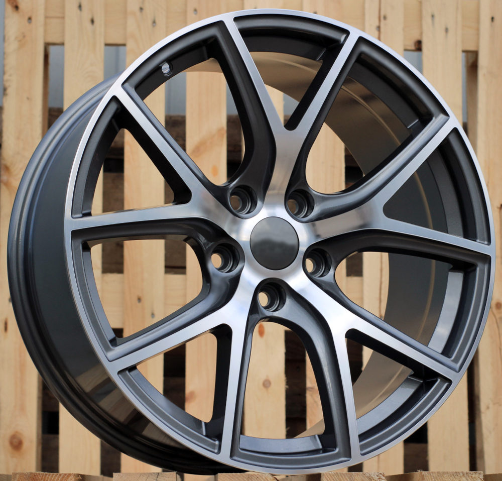 Diski R20 5x127 J9 ET35 RACINGLINE B5315 JEEP Grey Polished