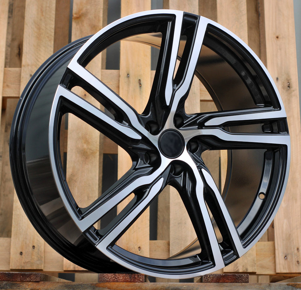 Diski R18 5x108 J8 ET50 RACINGLINE FE161 VOLVO Black Polished