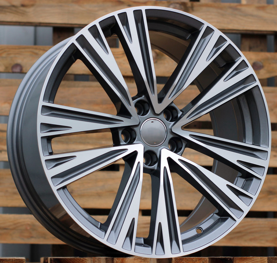 Diski R19 5x112 J8.5 ET40 RACINGLINE B1424 AUDI Grey Polished