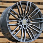 Diski R19 5×120 J9.5 ET38 RACINGLINE B1318 BMW Grey Polished (Rear+Front)