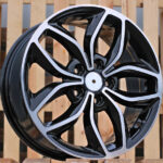 Diski R17 5×114.3 J7 ET50 RACINGLINE B5110 KIA Black Polished