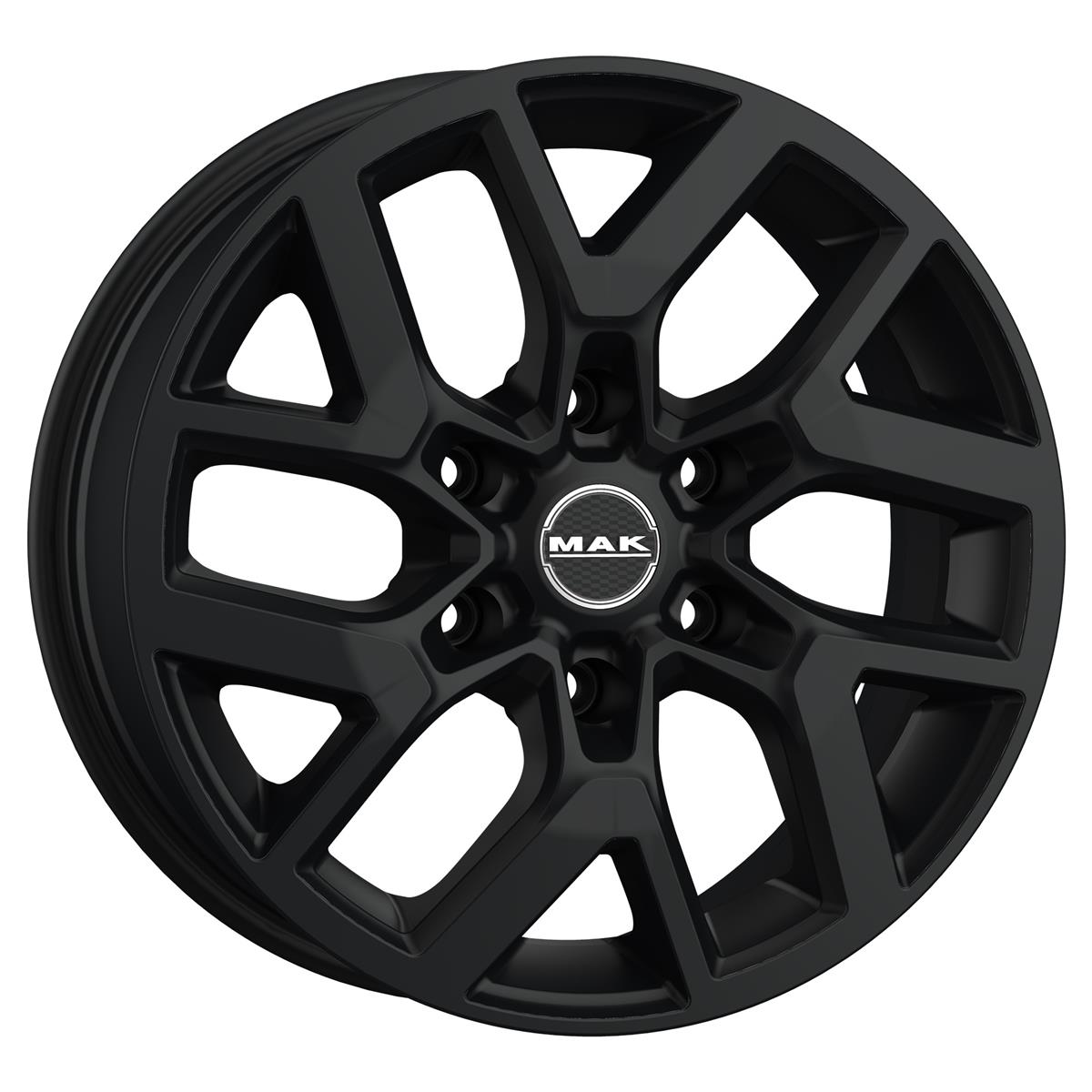 Diski R16 6x120 J6.5 ET50 MAK Gravel Matt Black