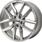 Diski R17 5×100 J7 ET40 CMS C28 Racing Silver