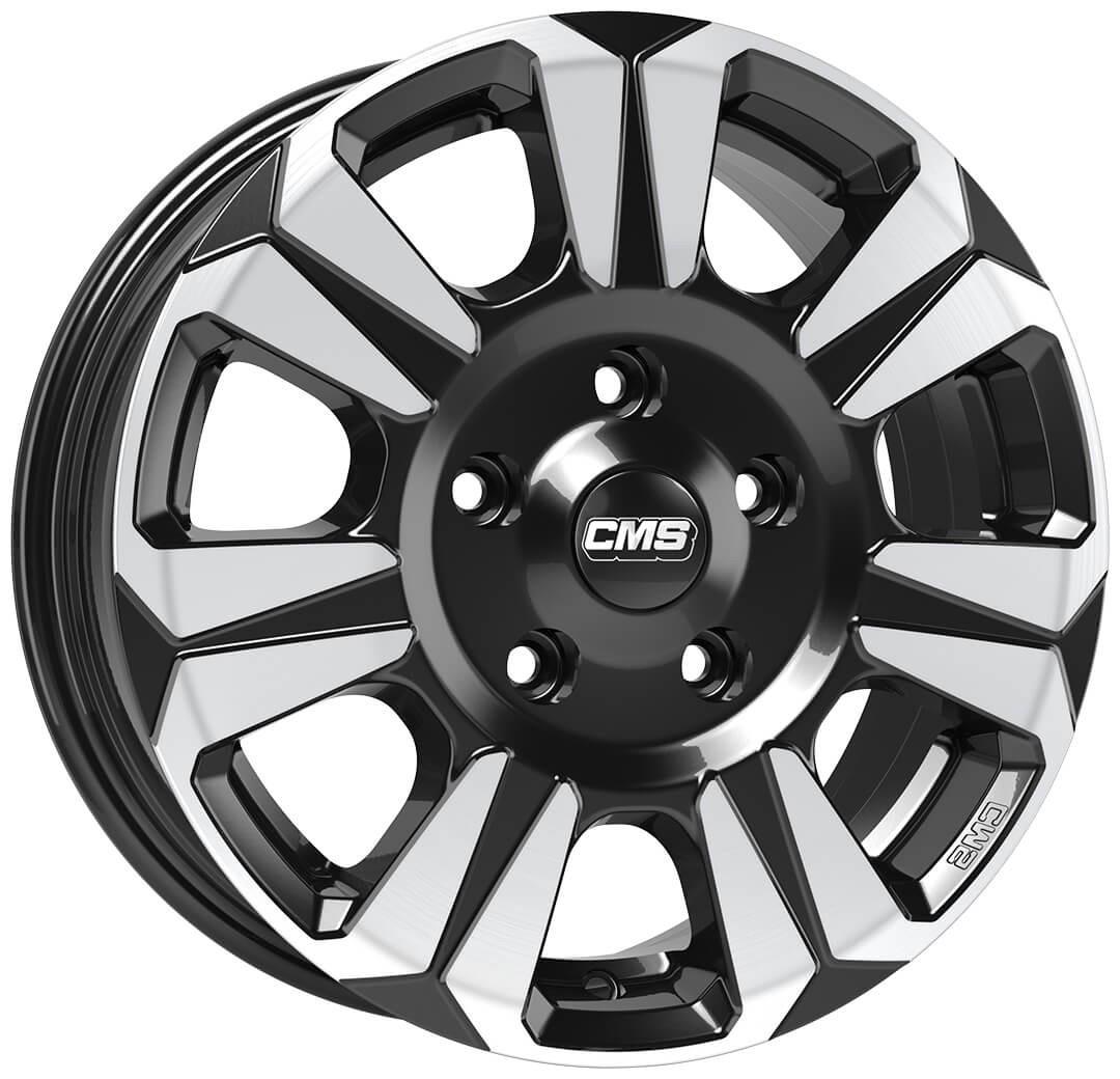 Diski R17 5x120 J6.5 ET60 CMS C31 Diamond Black Gloss