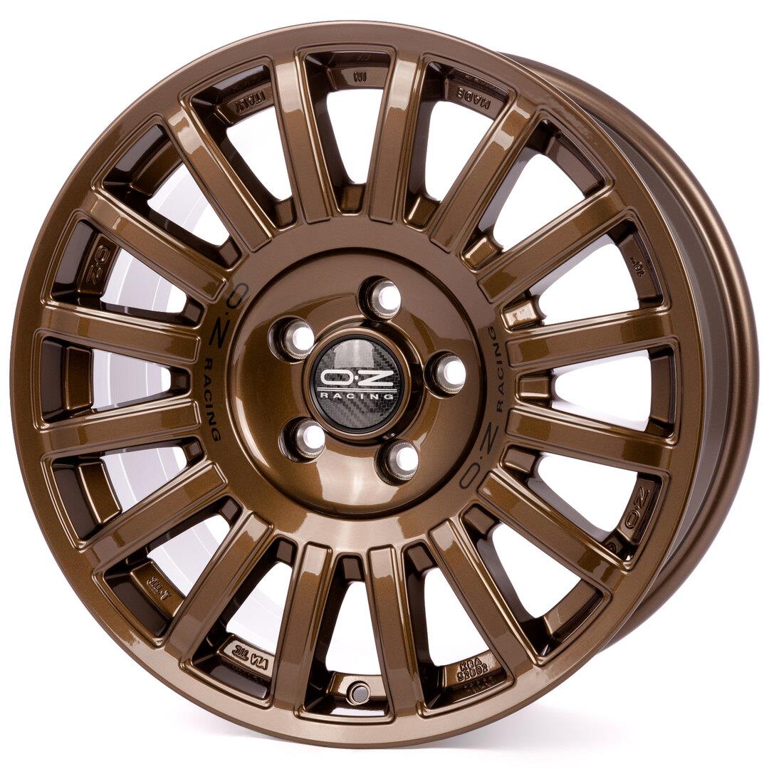 Diski R18 6x139.7 J8.5 ET47 OZ Racing Rally Raid Gloss Bronze Black Lettering