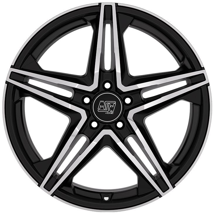 Diski R18 5x112 J8 ET35 MSW 31 Gloss Black Full Polished