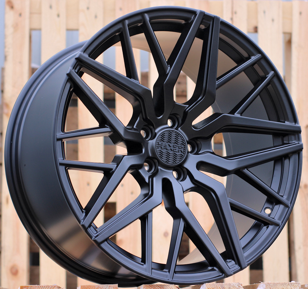 DISKI Haxer A5478 (HX035) R19 5×120 J8.5-9.5 ET33-38 Black Half Matt (2+2)