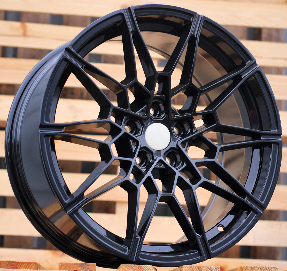 Diski R19 5x112 J8 ET25 RACINGLINE B1674 BMW Black (Rear+Front)