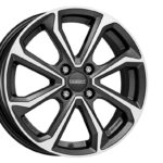 Diski R16 4×100 J6 ET50 Dezent KT dark Gunmetal/polished