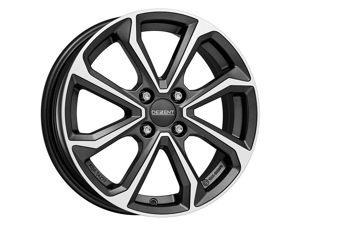 Diski R16 4x100 J6 ET50 Dezent KT dark Gunmetal/polished