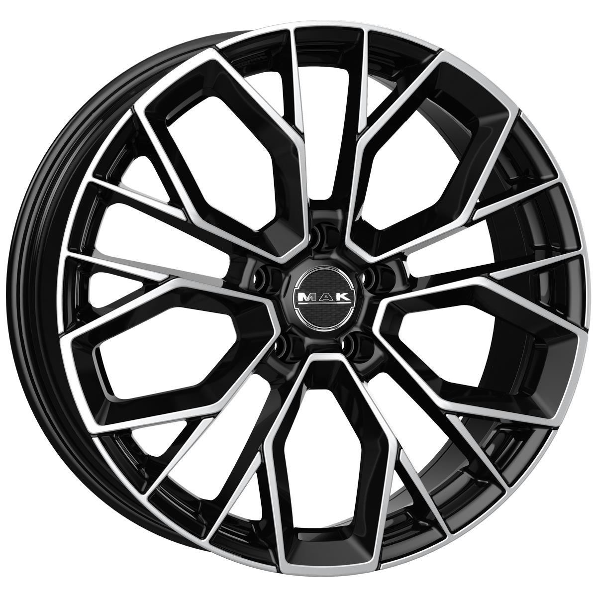 Diski R18 5x120 J7.5 ET40 MAK Stilo Black Mirror