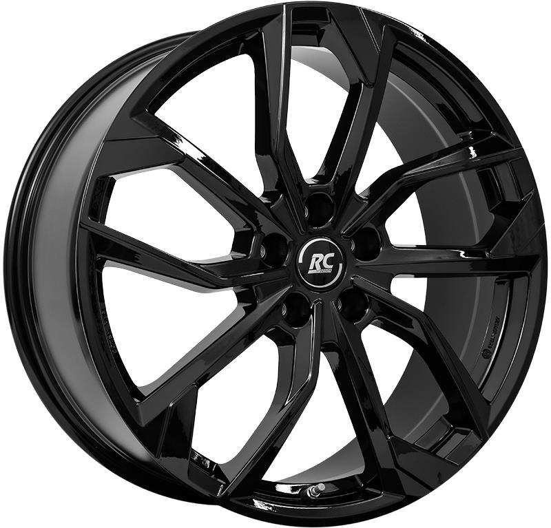 Diski R16 5x112 J6.5 ET43 RC Design RC34 Schwarz Glanz (SG)