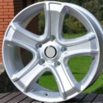 Diski R17 5×130 J7.5 ET55 RACINGLINE BK258 VW Silver