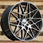 Diski R17 5×120 J7.5 ET37 RACINGLINE B5167 BMW Black Polished