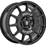 Diski R16 5×100 J7 ET50 Sparco Terra Matt Black White Lettering