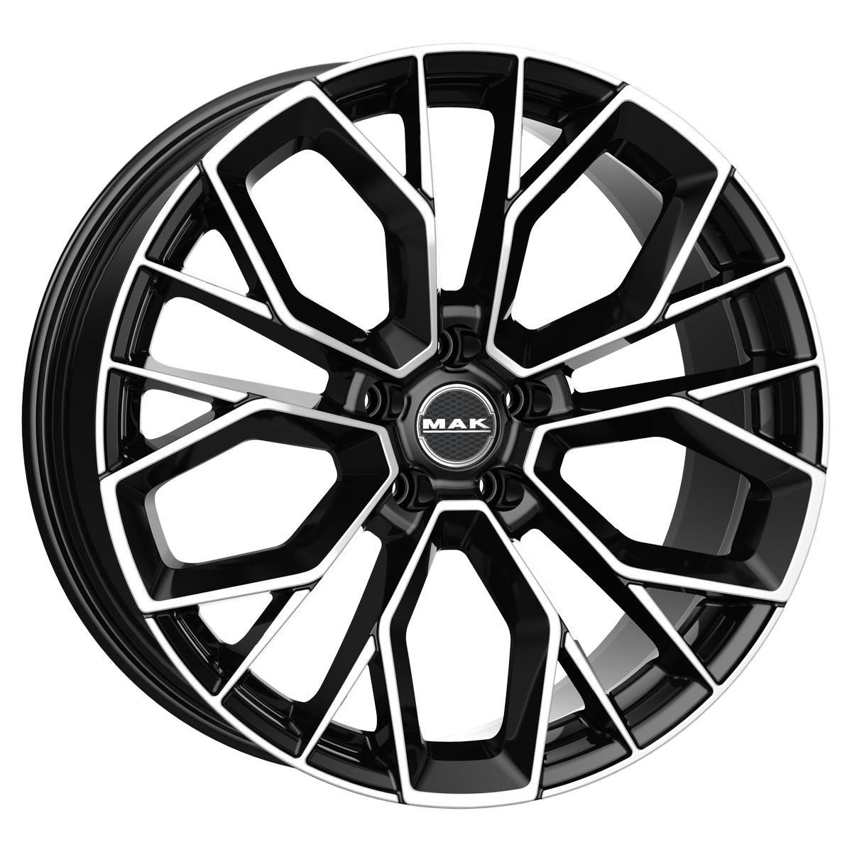 Diski R21 5x112 J10 ET19 MAK Stilo-D Black Mirror