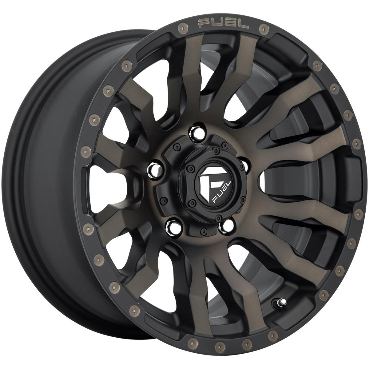 Diski R20 6x139.7 J9 ET1 Fuel D674 Blitz Matte Black Double Dark Tint