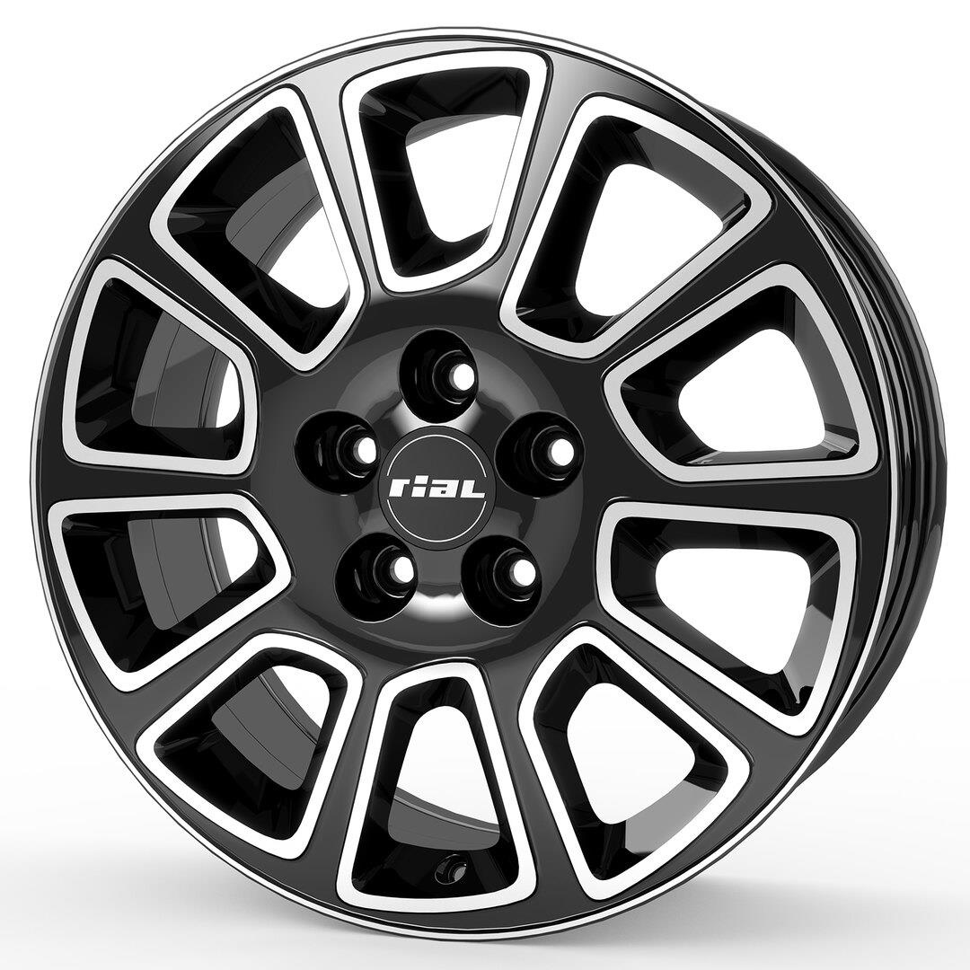 Diski R16 5x130 J6.5 ET66 Rial Transporter 2 diamond-black frontpolished