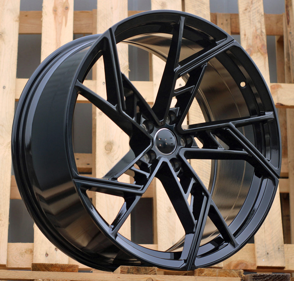 Diski R19 5x112 J8.5 ET40 RACINGLINE I5611 AUDI Black