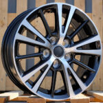 Diski R15 5×100 J6 ET39 RACINGLINE L1051 TOYOTA Black Polished