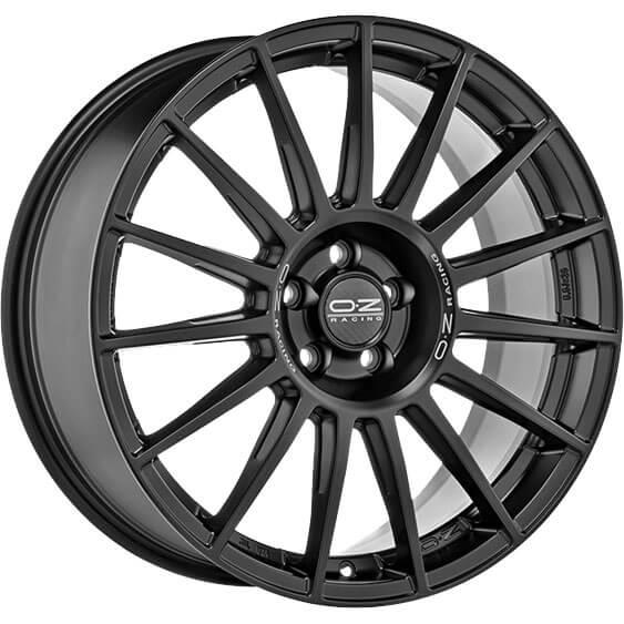 Diski R20 5x112 J8.5 ET30 OZ Racing Superturismo Dakar Matt Black Silver Lettering