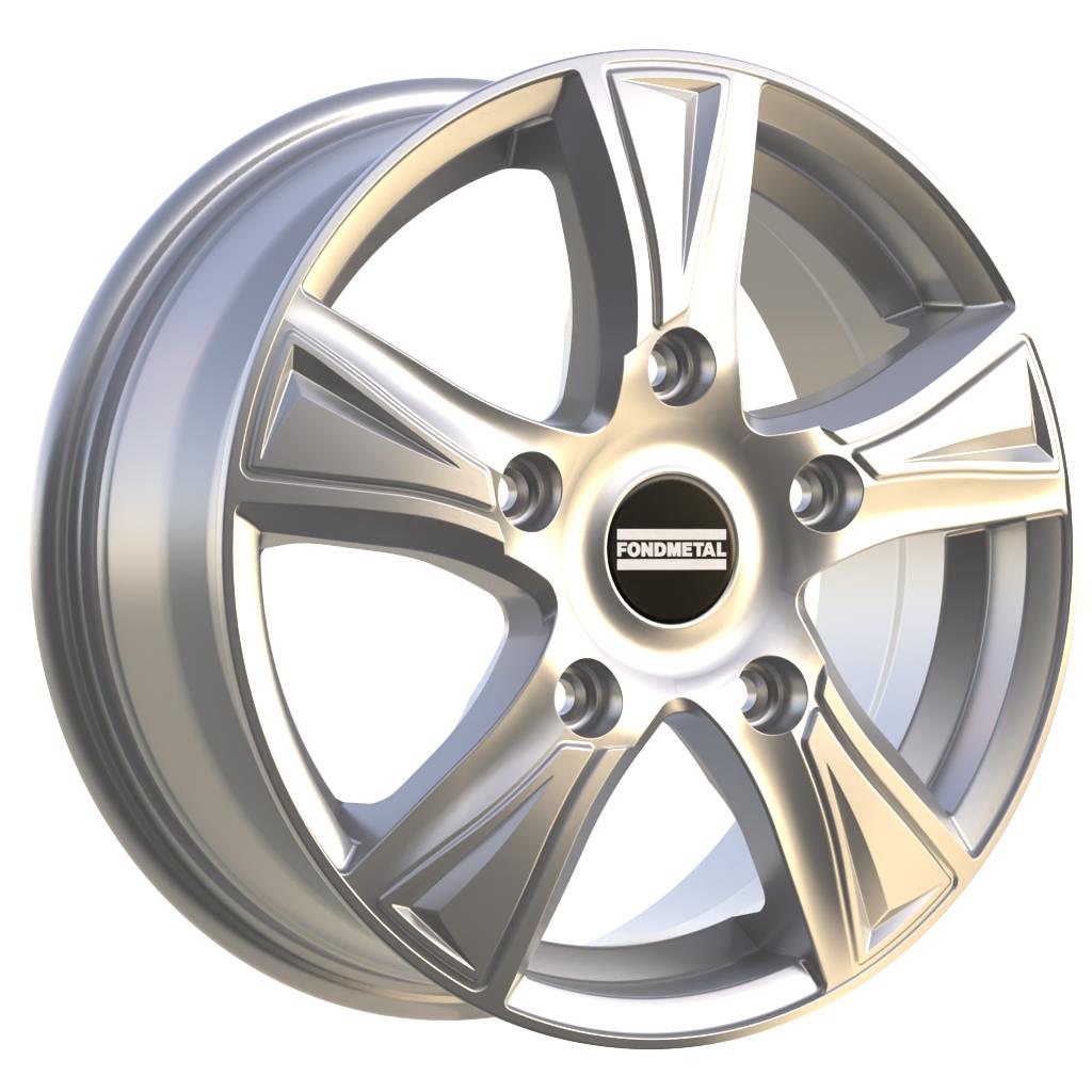 Diski R16 5x108 J6.5 ET42 Fondmetal PRO1 Glossy Silver