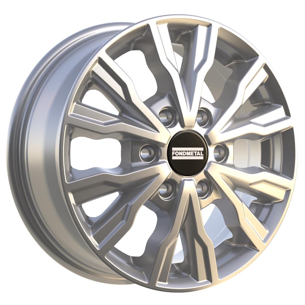 Diski R17 6x130 J7 ET50 Fondmetal PRO2 Glossy Silver