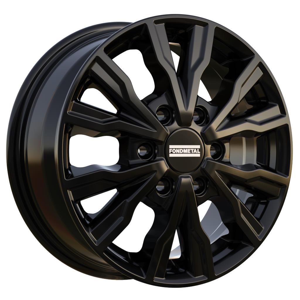 Diski R16 6x130 J6.5 ET54 Fondmetal PRO2 Glossy Black