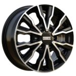 Diski R16 6×130 J6.5 ET54 Fondmetal PRO2 Glossy Black Machined