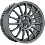 Diski R21 5×120 J9 ET45 OZ Racing Superturismo TGR-WRT Matt Graphite + Silver Lettering