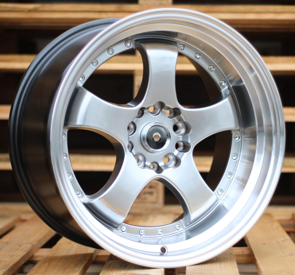 Diski R18 10x114/120 J8.5 ET25 RACINGLINE LU002 Dark Shining (Rear+Front)